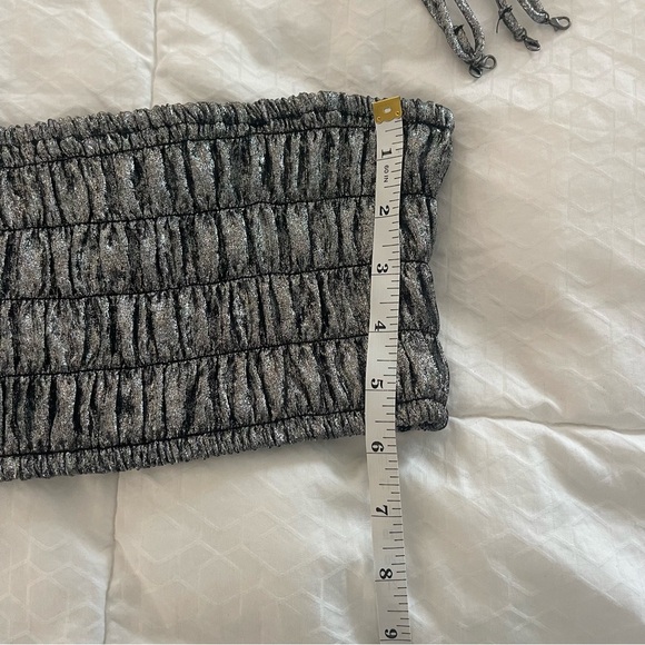 Future Collective Silver Skirt and Top - Picture 9 of 10